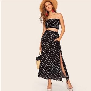 12th Tribe Polka Dot Two Piece Set